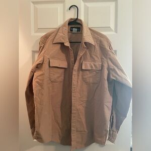 Northern Territory Cream/Tan Button Up Shirt